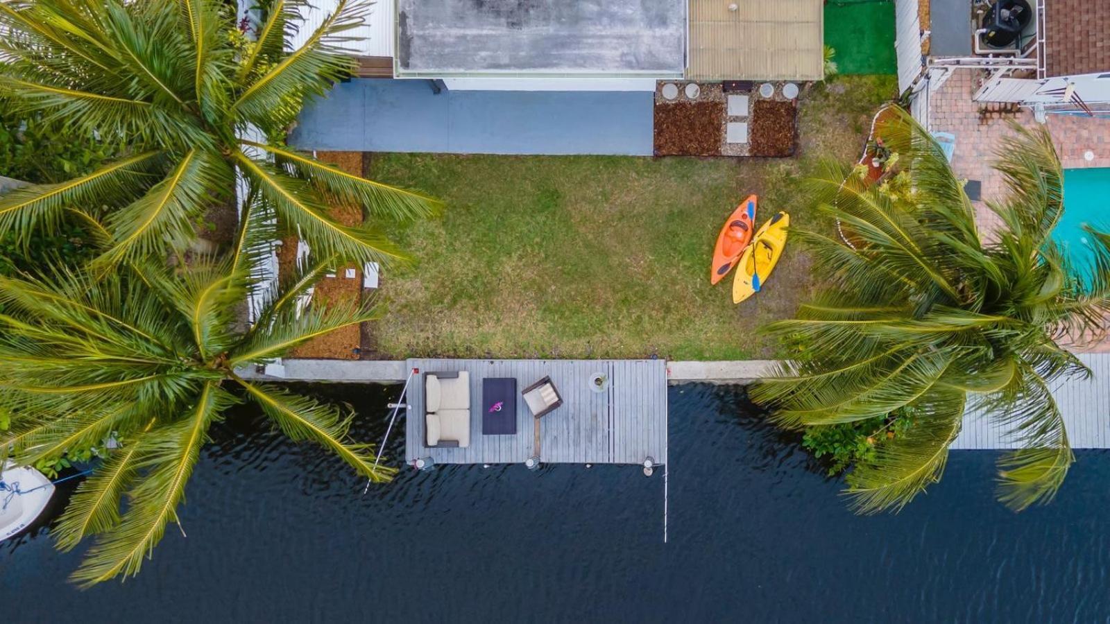 Riverwalk Villa I Private Dock & Hot Tub Форт-Лодердейл Экстерьер фото